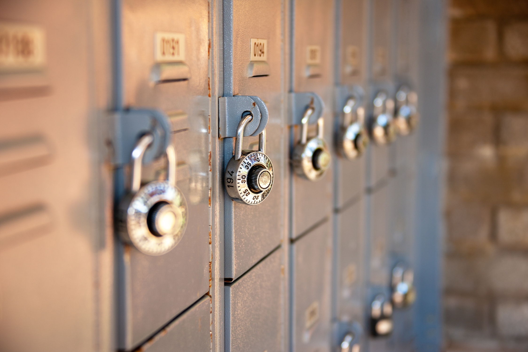 school lockers